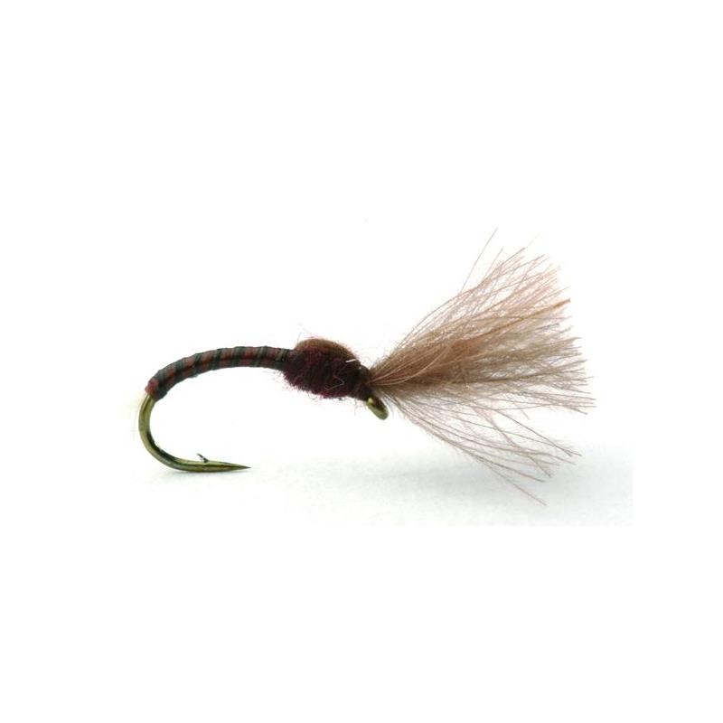 CdC Suspender Midge Brown #16 Kjøp 12 fluer få gratis flueboks