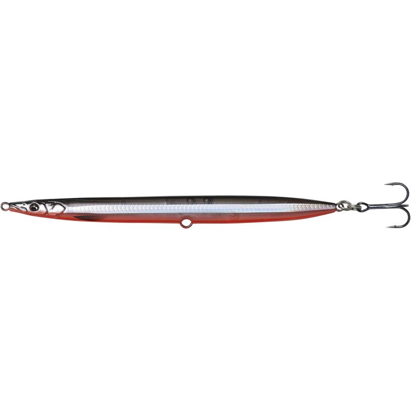 Savage Gear 3D Sandeel Pencil 19g Black & Red UV - 12,5cm