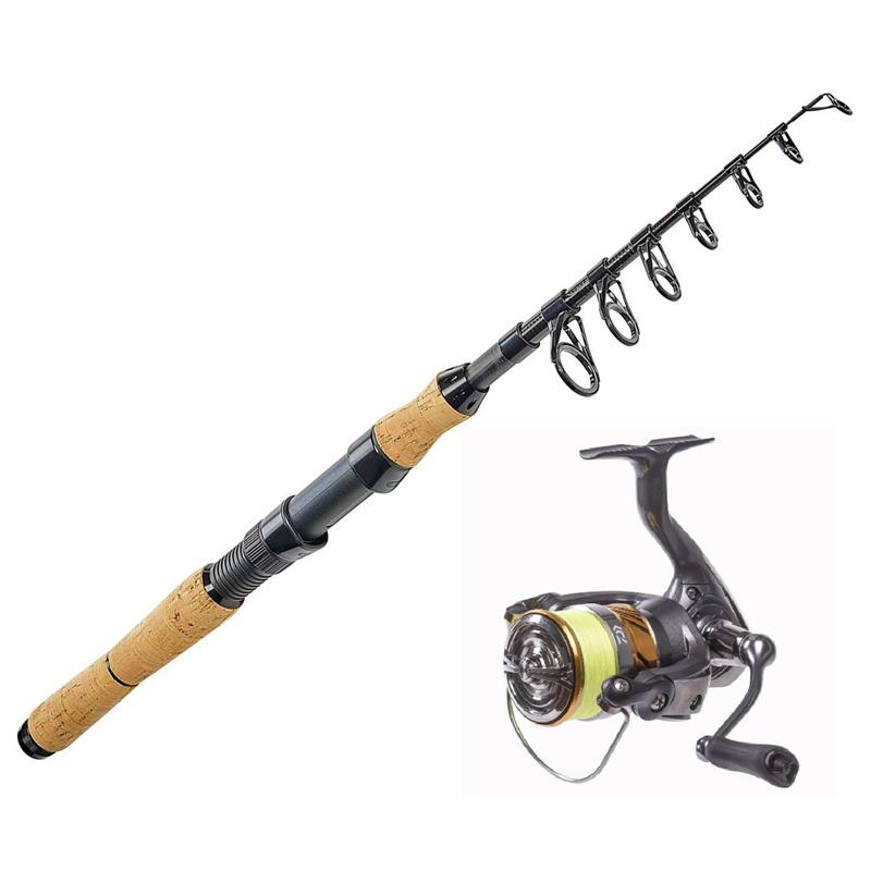 DAM Shadow Minitele/Daiwa Laguna LT JB4 Perfekt til ørret og sjøørretfiske