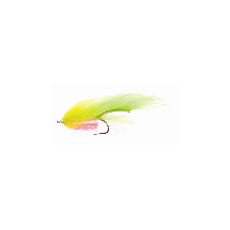Zonker Minnow Chartreuse #6 Kjøp 12 fluer få gratis flueboks