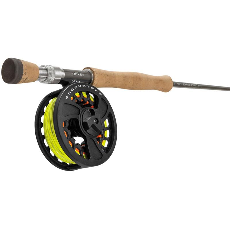 Orvis Encounter 10" #7 Pakke 4-delt, stang, snelle, line, fortom