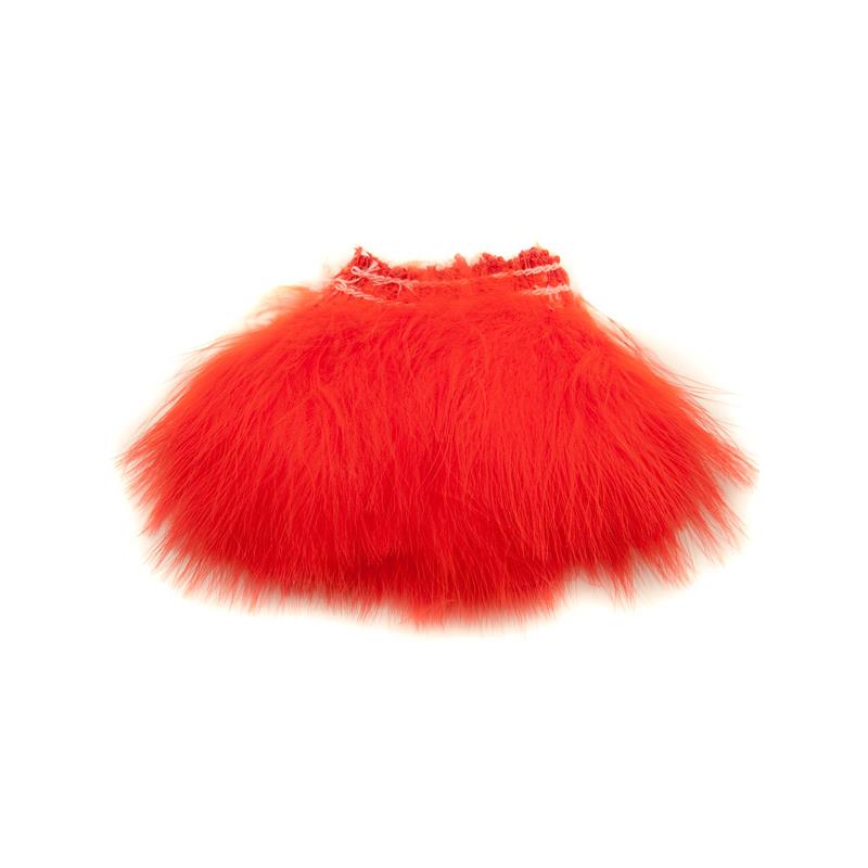 Marabou Blood Quill - Fl. Fire Orange