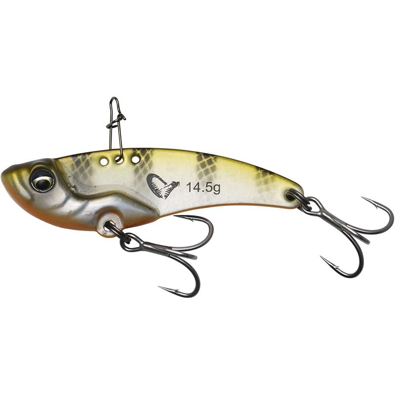 Savage Gear VIB Blade 8,5g Olive Silver Stripes - 4,5cm