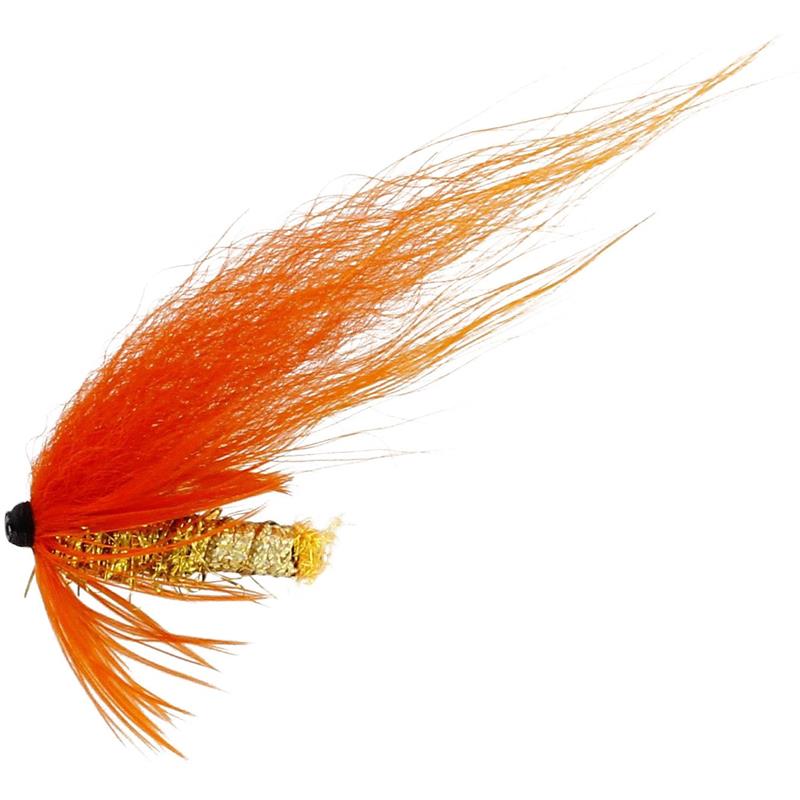 Flom Mirror Orange Plastic Tube 1"