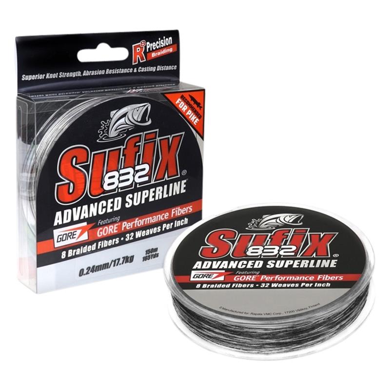 Sufix 832 Braid Black Mamba 0,28 mm 150m