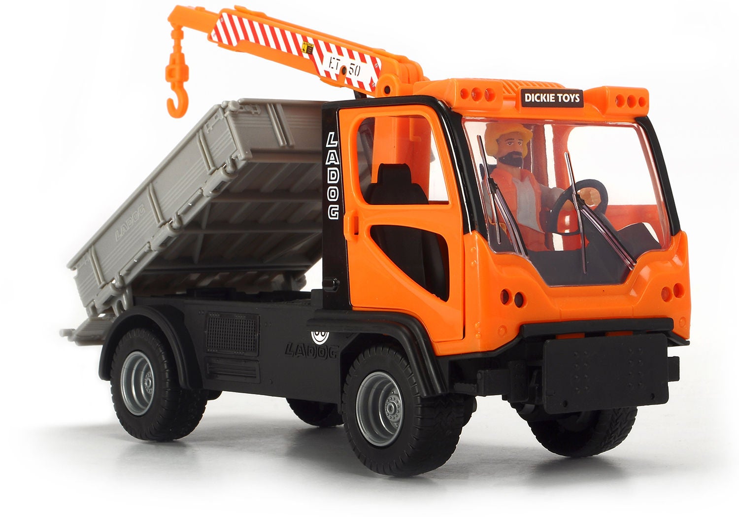 Dickie Toys Frihjuls Ladog T-1700