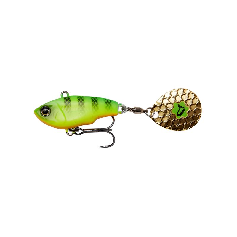 Savage Gear Fat tail Spin 6,5cm, 16g Fire Tiger