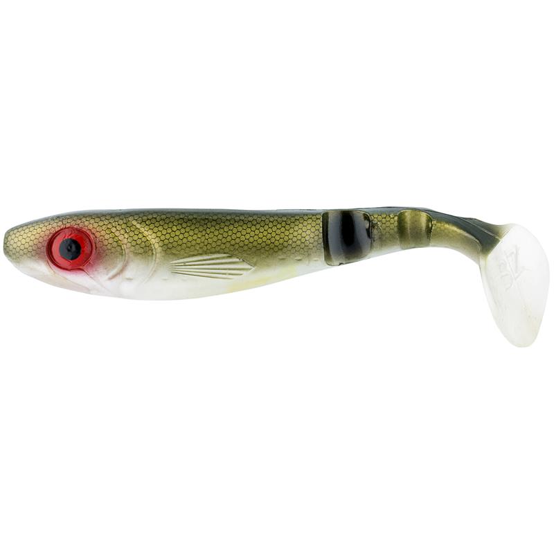 Svartzonker McPike Sarv/rudd 21cm Skaper vibrasjoner på dyp og grunt vann