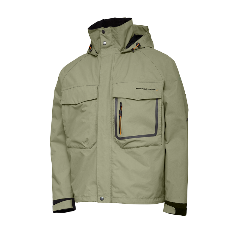 Savage Gear SG2 Hybrid Jacket Slate XL 2-lags vanntett jakke i Slate Green