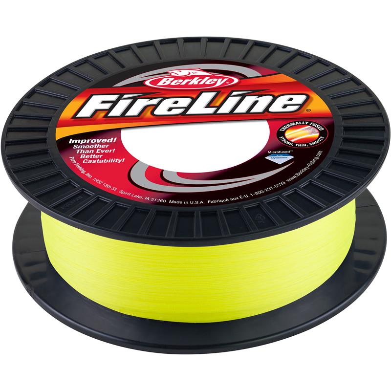 Berkley Fireline Green 600m 0,39mm Verdens mest kjente og brukte superline!