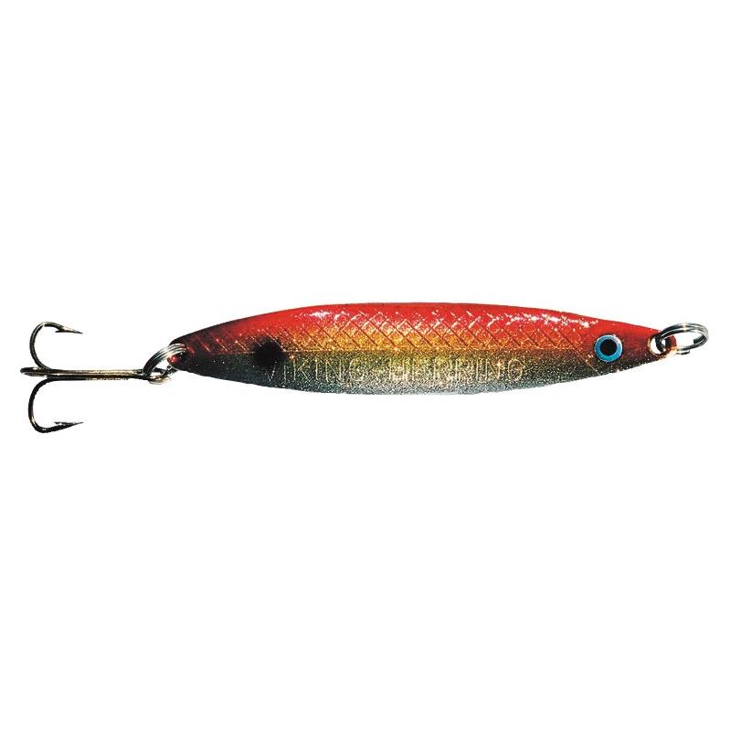 Viking Herring 22g Glitter Rød, Gull Kjøp 8 sluker få en gratis slukboks