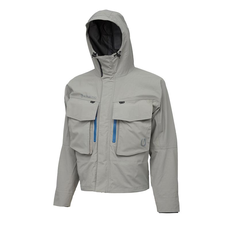 Kinetic Thunderstorm Jacket M Vadejakke, Grey Hawk