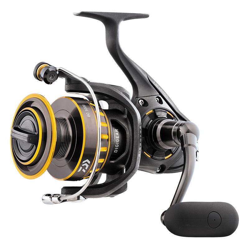 Daiwa Black Gold Spinning 4500 Lav vekt og myk innsveivning!