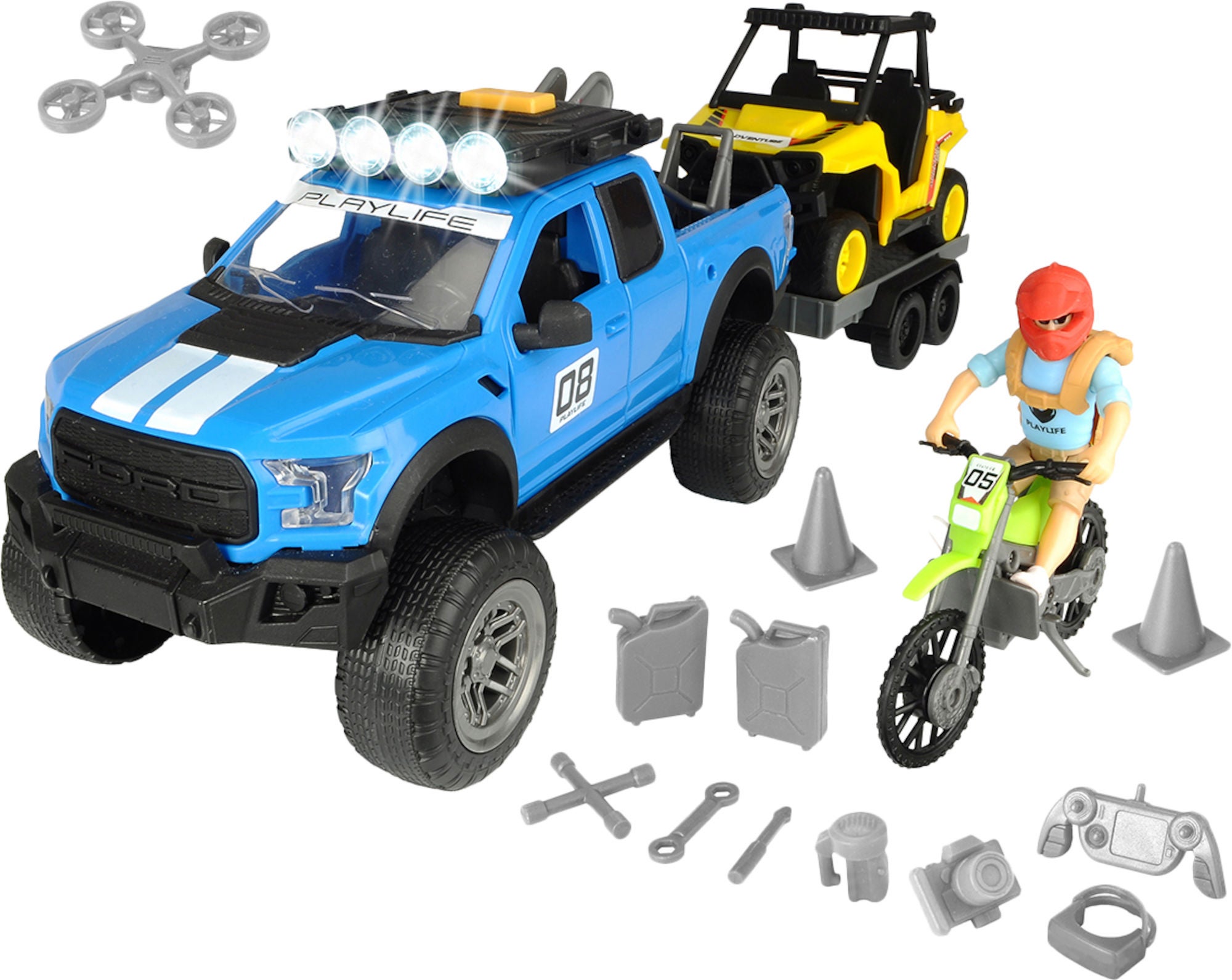 Dickie Toys Playlife Lekesett Offroad