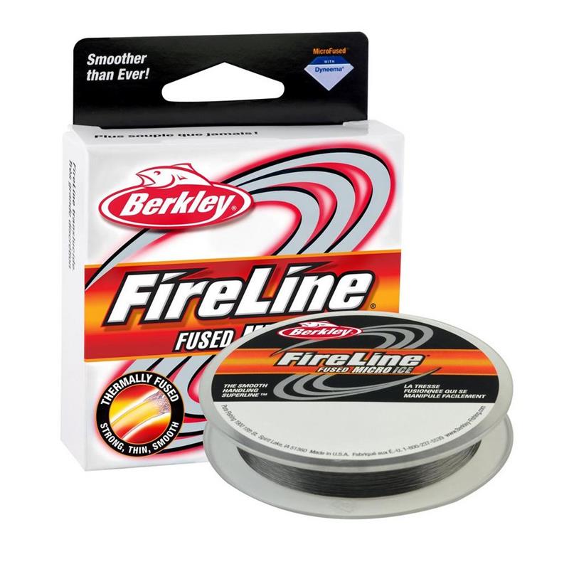 Berkley Fireline Micro Ice 0,10 mm Smoke