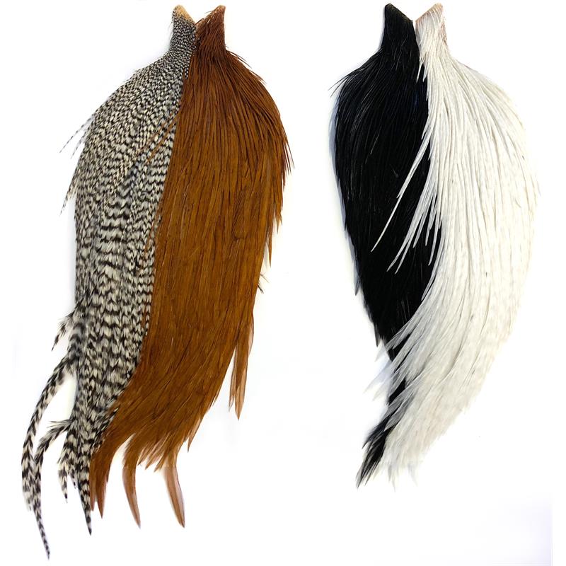 Whiting Intro Hackle Pack 4 halve nakker