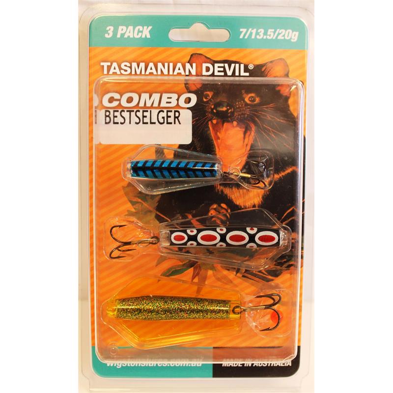 Tasmanian D Sluksett Bestselgere 3-pack