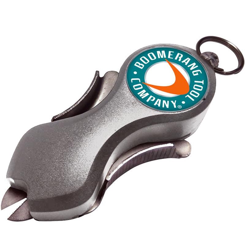 Boomerang Lineclipper Rustfritt stål i saksen