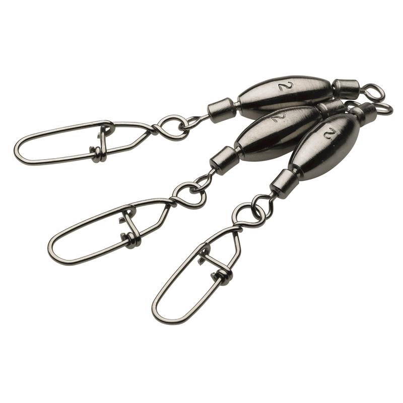 Kinetic Weighted Swivel m/Dual Snap 5g 3pk
