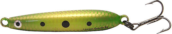 Lawson Gnome 14g 181 Fluo Green Pearl Kystwobbler