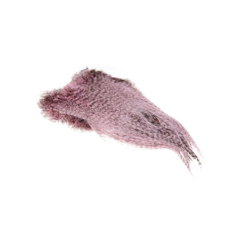 Whiting Spey Saddle - Grizzly/Shell Pink Bronsegradering