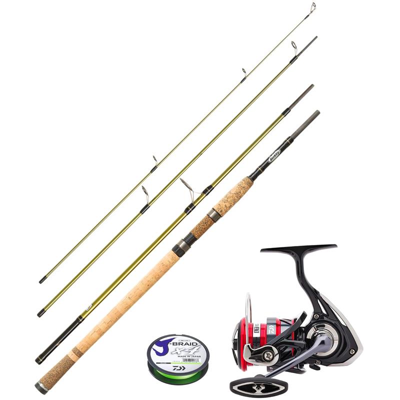 Berkley Rod Phazer Pro/Daiwa 18 Ninja LT Perfekt allround fiskesett