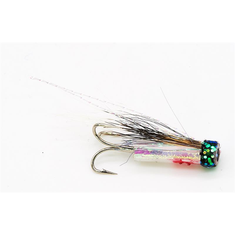 Fishmadman V-Fly Hitchman Small Pearl Kjøp 12 fluer få gratis flueboks