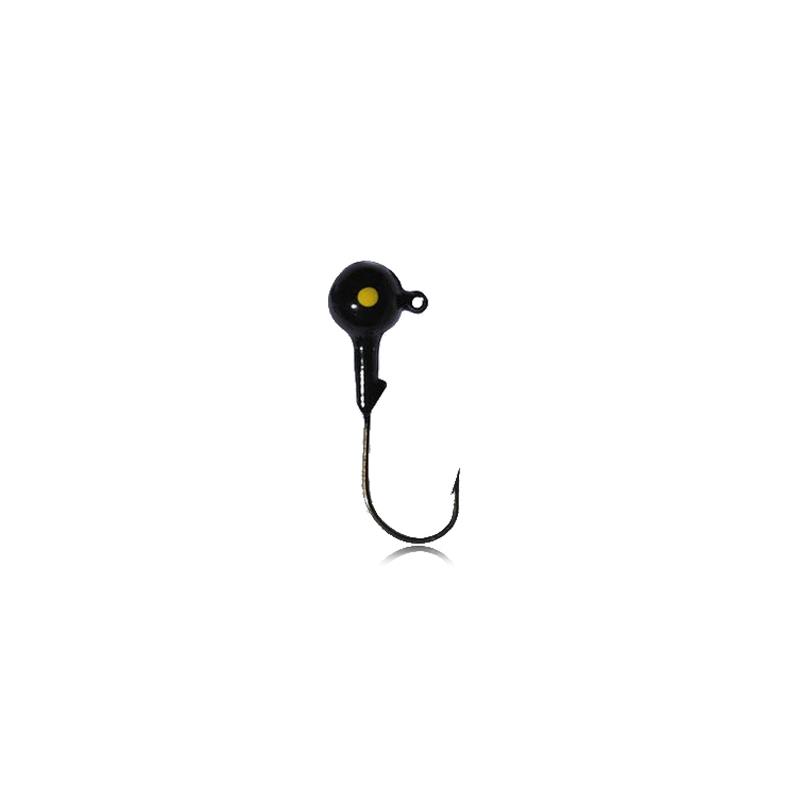 Wiggler Round Head 7g Black