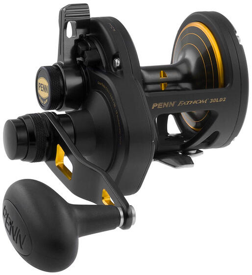 Penn Fathom 30 Lever Drag 2-Speed Havfiskesnelle