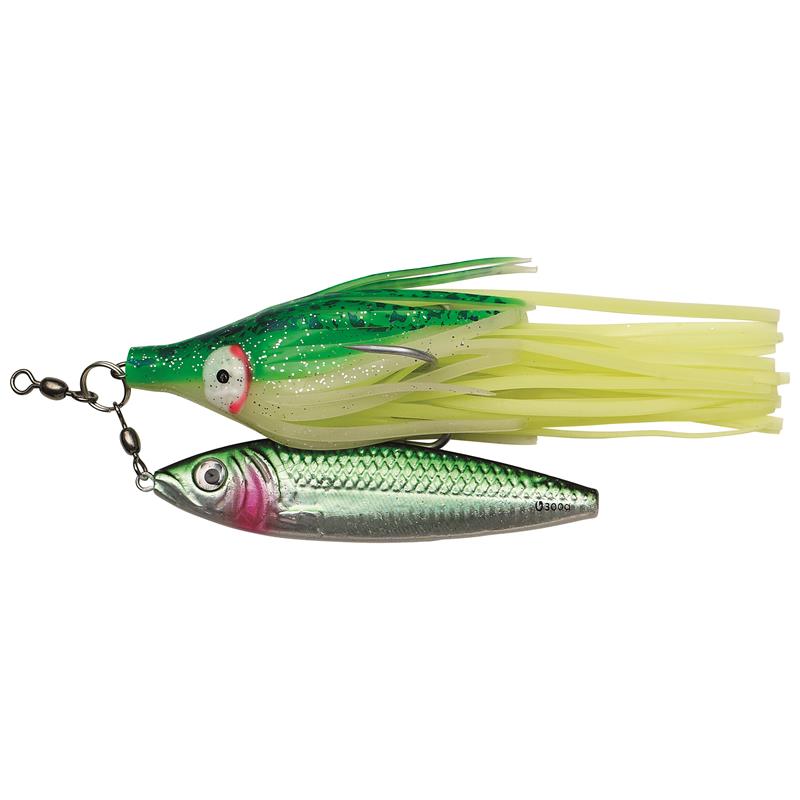 Kinetic Halibut Jigger 300g Green/Silver