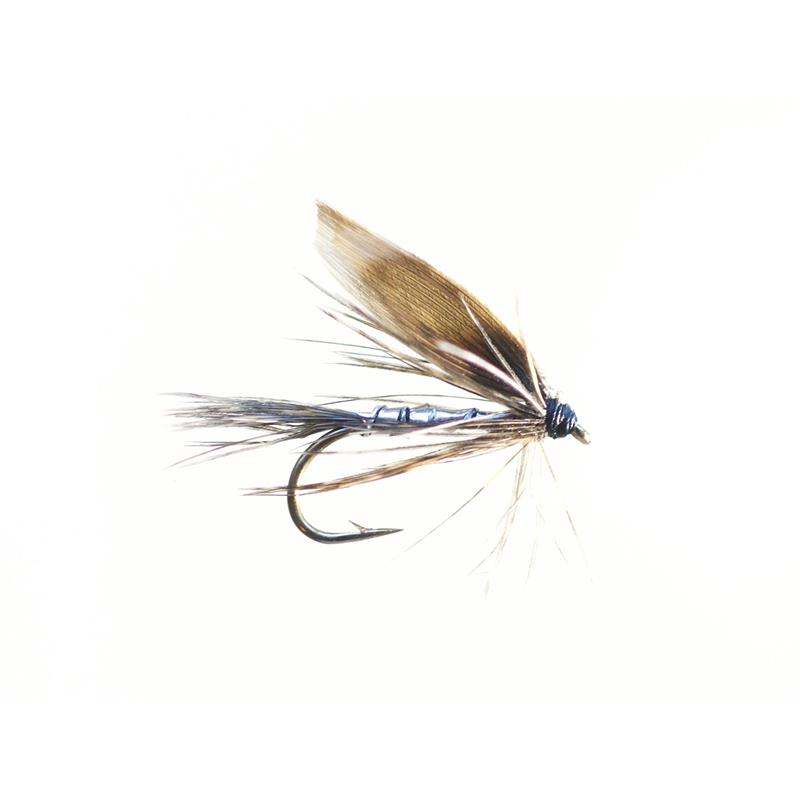 March Brown Silver #8 Dobbelkrok