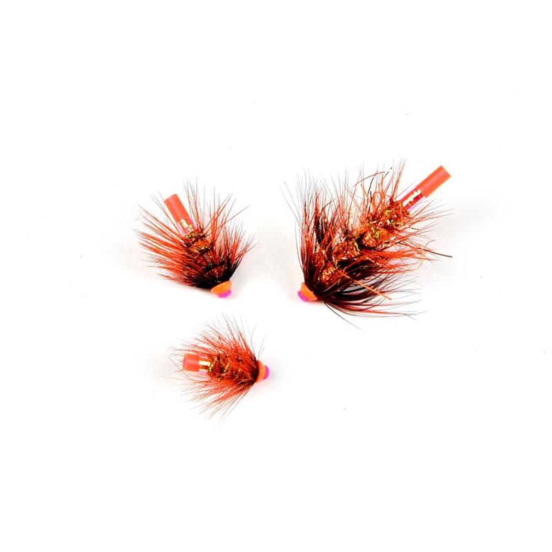 Frödin Flies Loose Bodies 1, 2 og 3cm In Flames