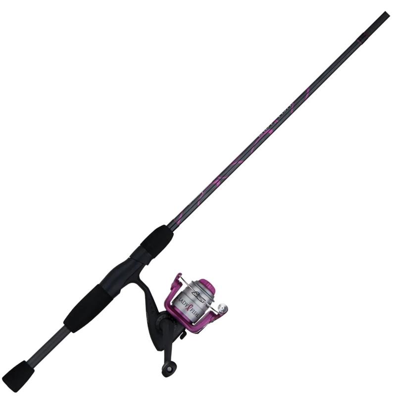 Shakespeare Ladyfish Kombo 5'6" Åpen haspelsnelle med ferdig med sene