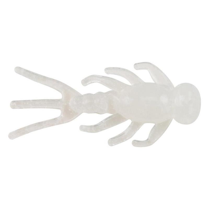 Berkley Ice Mayfly 19mm Glow White Døgnfluenymfe 14pk