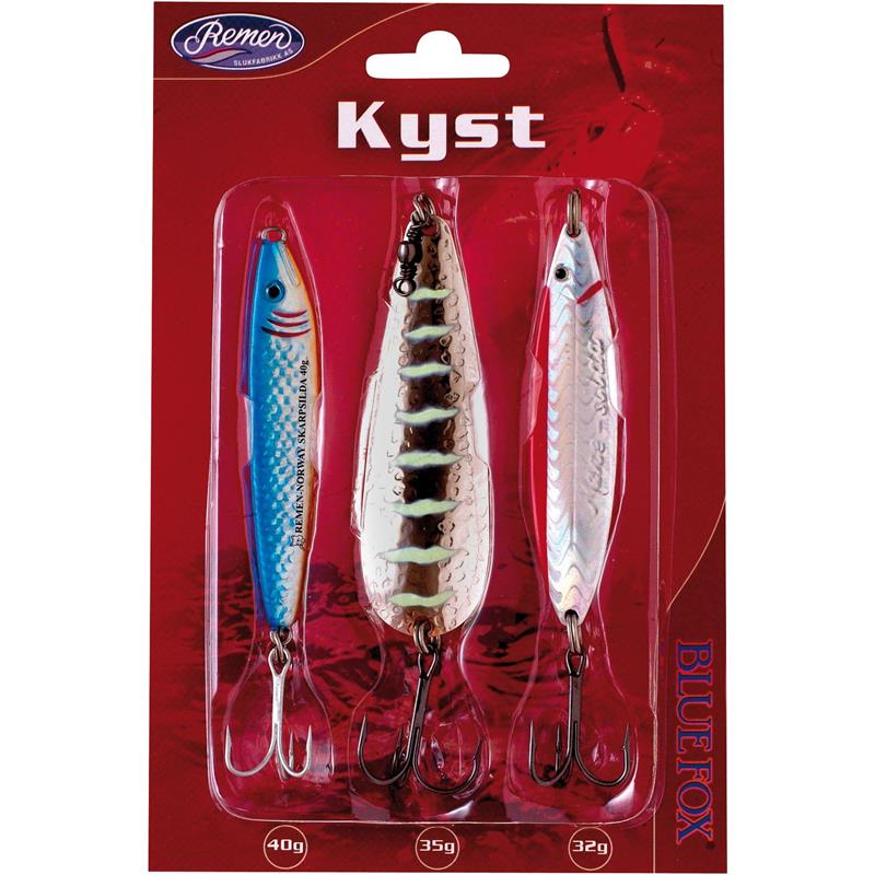 Remen Sluksett Blue Fox Kyst 3-pack