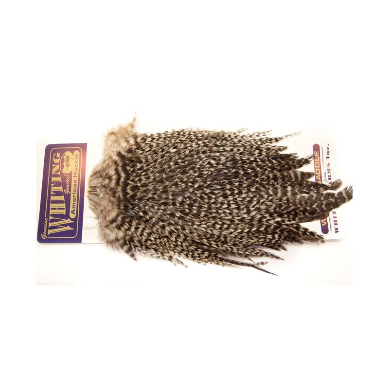 Whiting American Rooster Saddle Grizzly