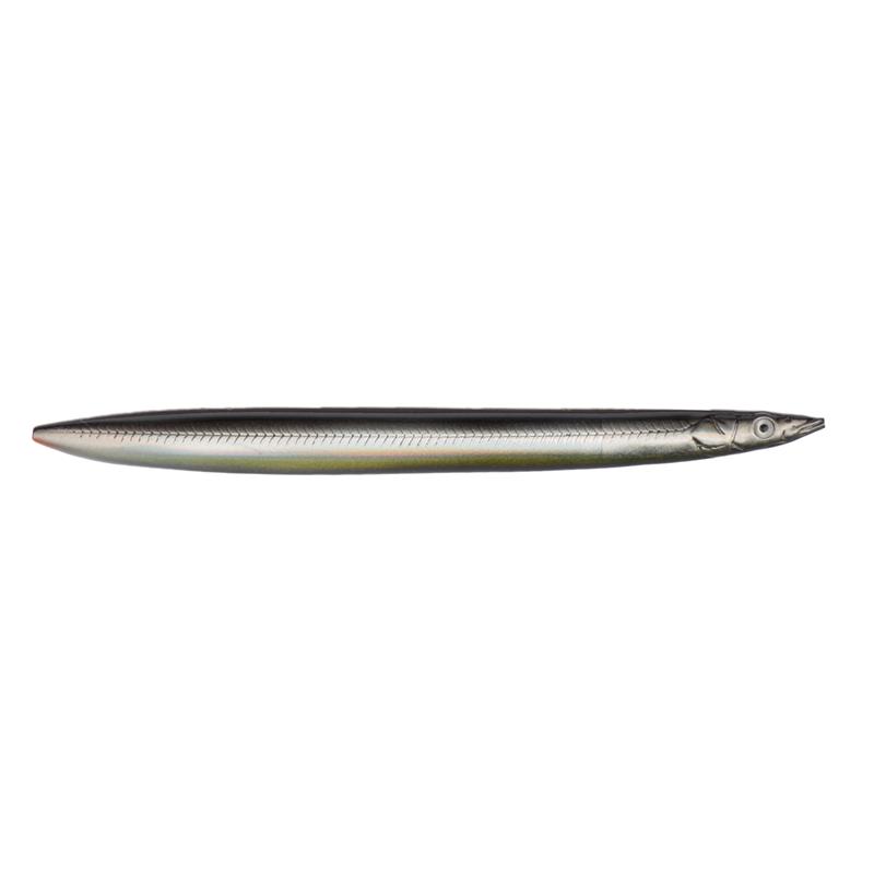 Savage Gear 3D Line Thru Sandeel 19g Black Silver 12,5cm