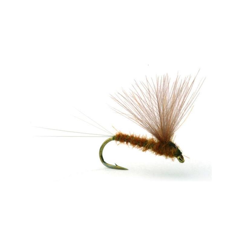 Rune's CdC No-hackle Olive #16 Kvalitetsfluer fra kjente leverandører