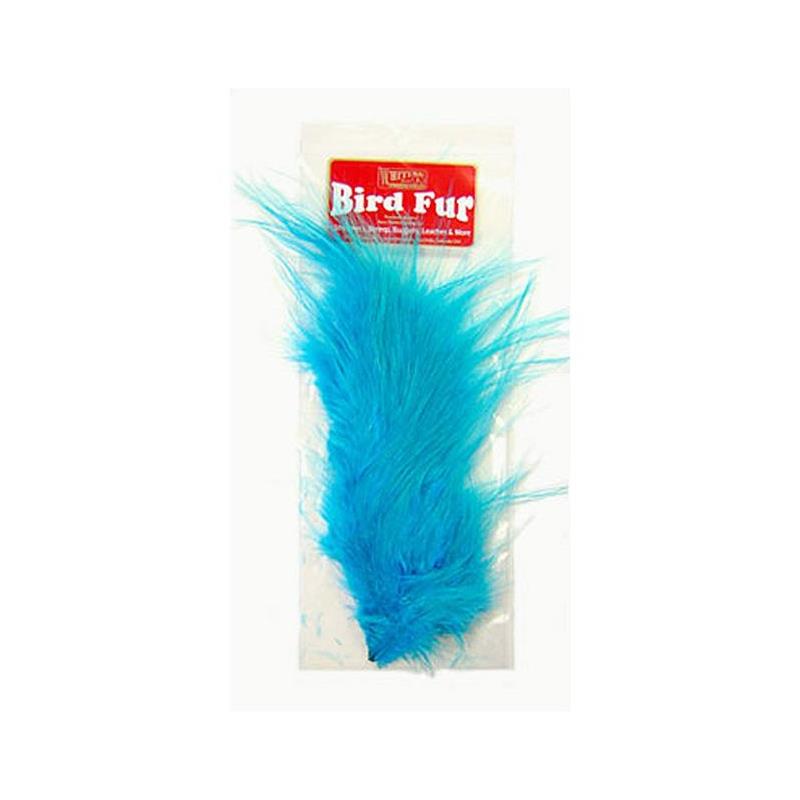 Whiting Bird Fur Silver Dr. Blue