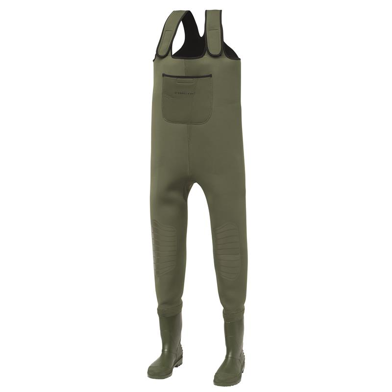 Kinetic NeoGaiter Wader Bootfoot 46/47 Filt - Olive