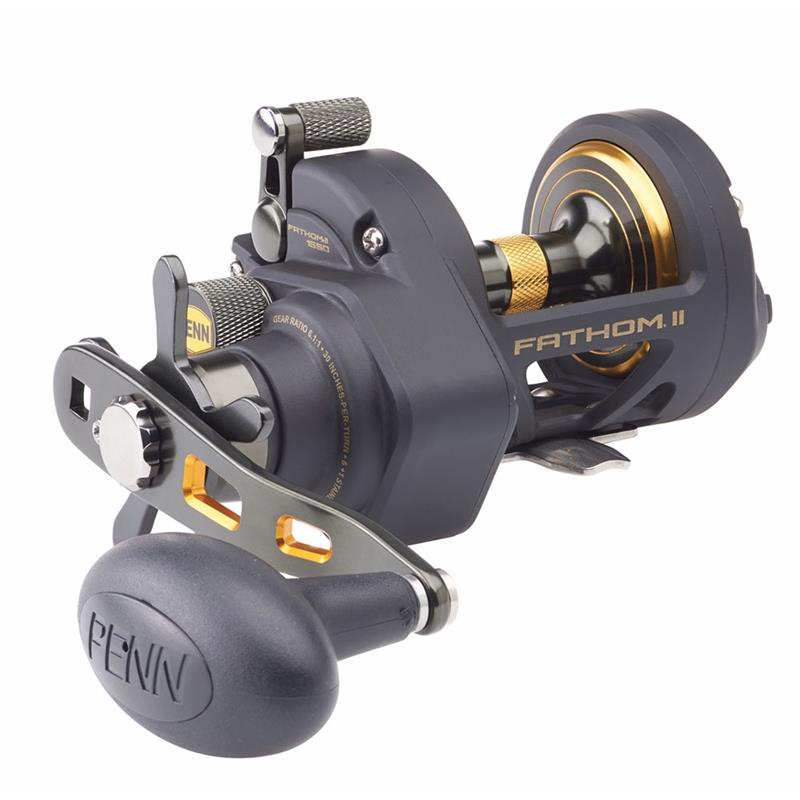 Penn Fathom II Star Drag 25N P Havfiskesnelle - 4.8:1