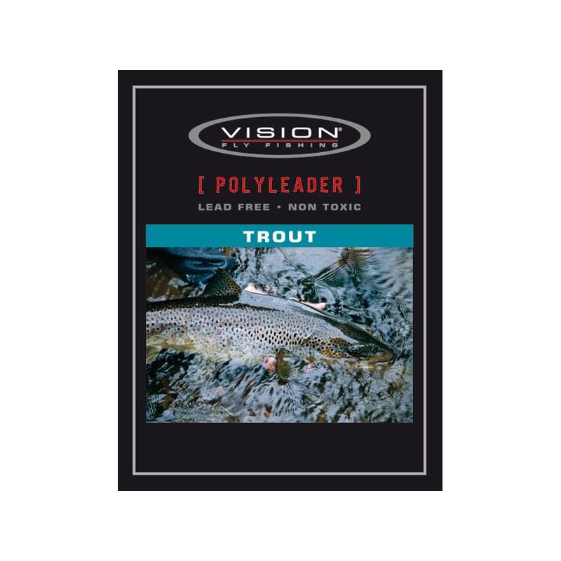 Vision Trout Polyleader 6' Slow Sink