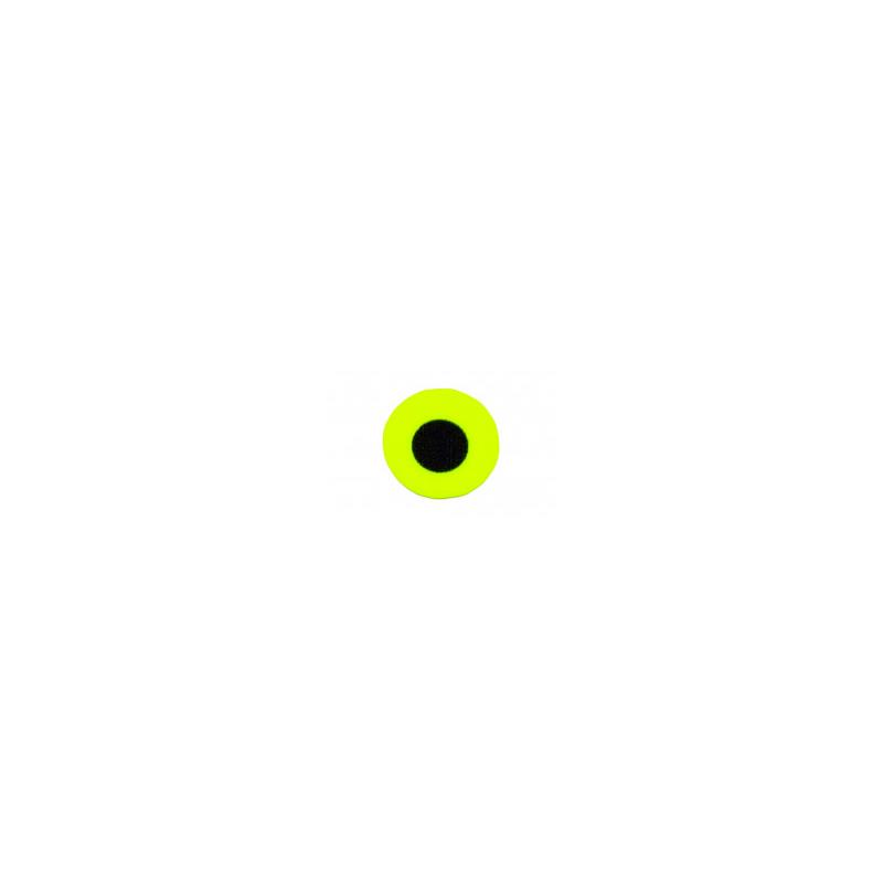 Flat Eyes Fluo Yellow 3,0 mm