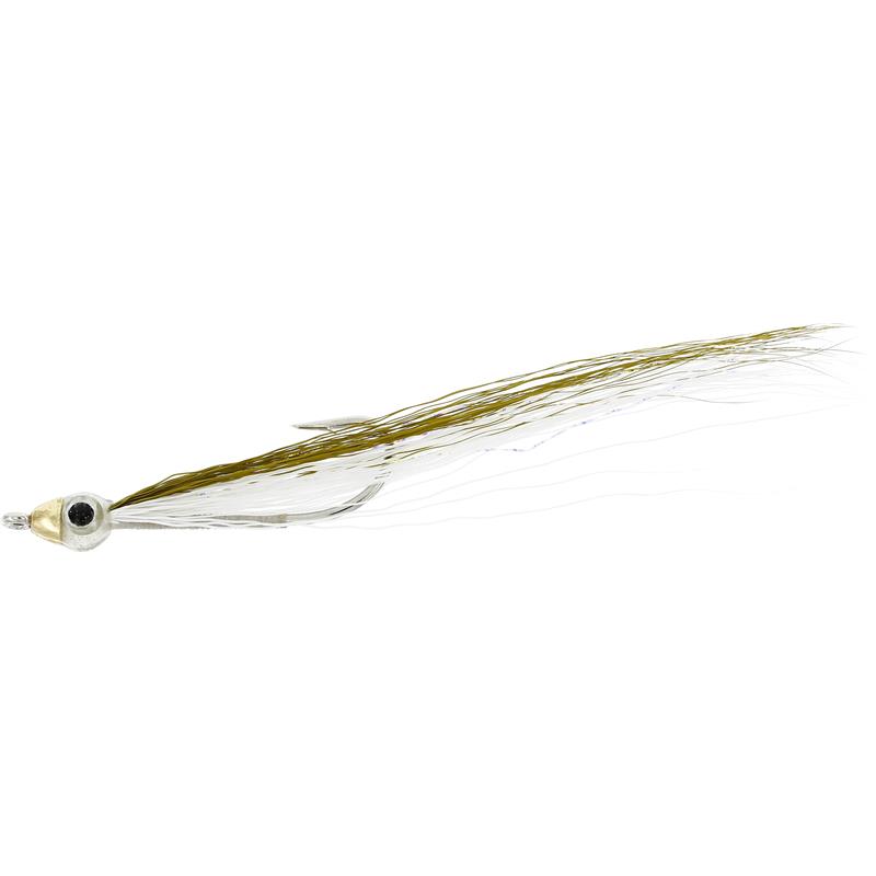 Jiggy Fly #8 Olive/White TMC9394
