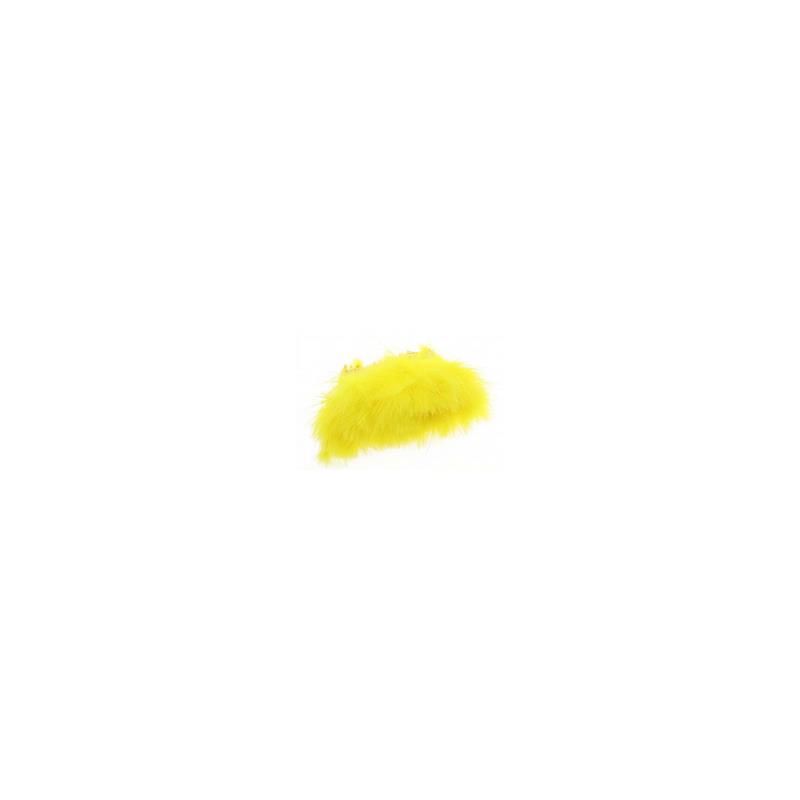 Marabou Blood Quill Yellow