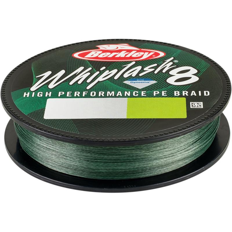 Berkley Whiplash 8 300m Green 0,10 mm