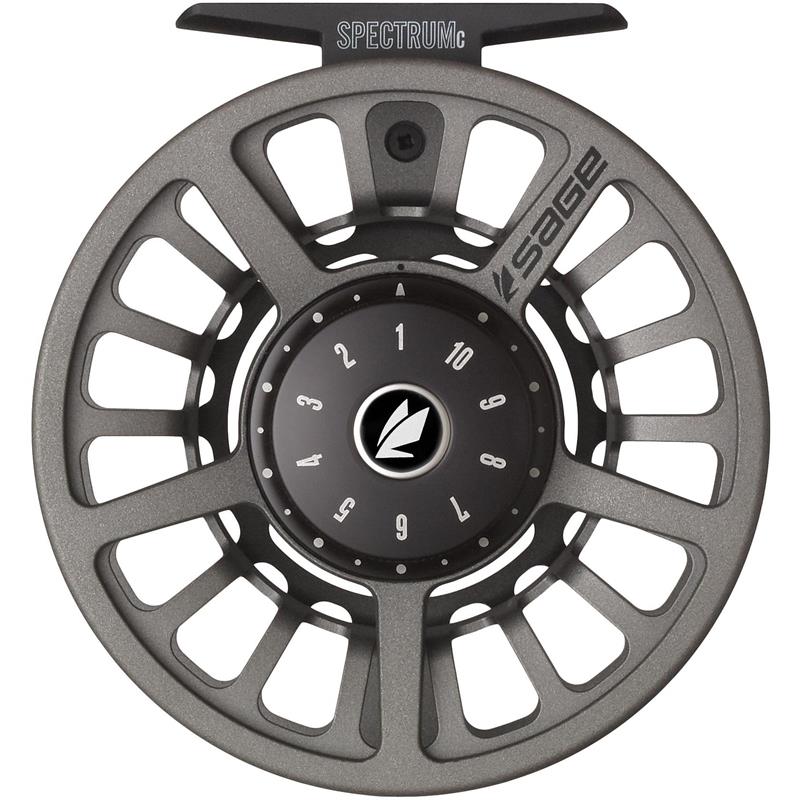 Sage Spectrum C Reel #7/8 Grey Snelle i velkjent Sage kvalitet