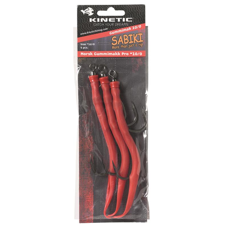 Kinetic Norsk Gummimakk Pro Red #10/0
