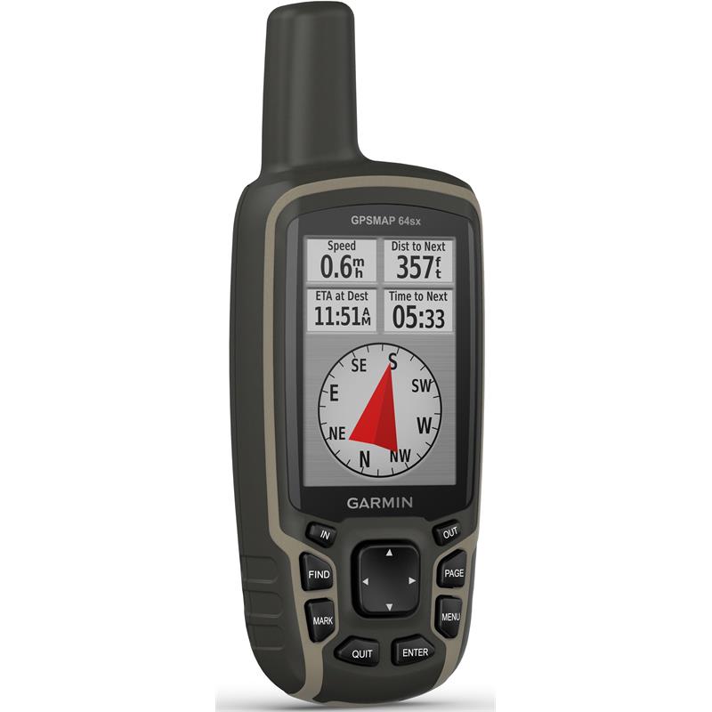 Garmin GPSMAP 64sx Håndholdt GPS med kompass og høydemåler