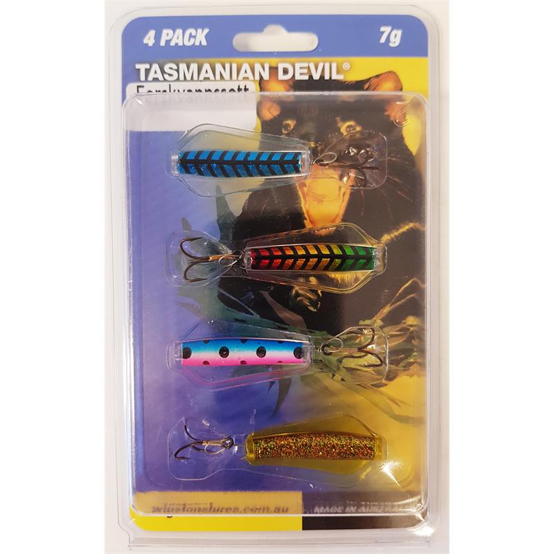 Tasmanian D Sluksett 4pk, Ferskvann